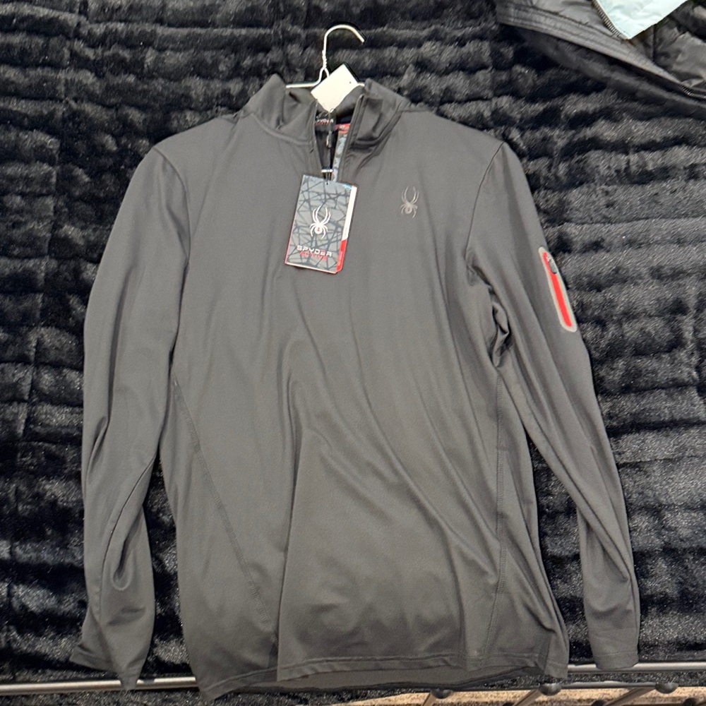 Spyder Charcoal Long Sleeve Top